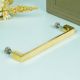Golden Brass Bar Cabinet Door Pull Handle